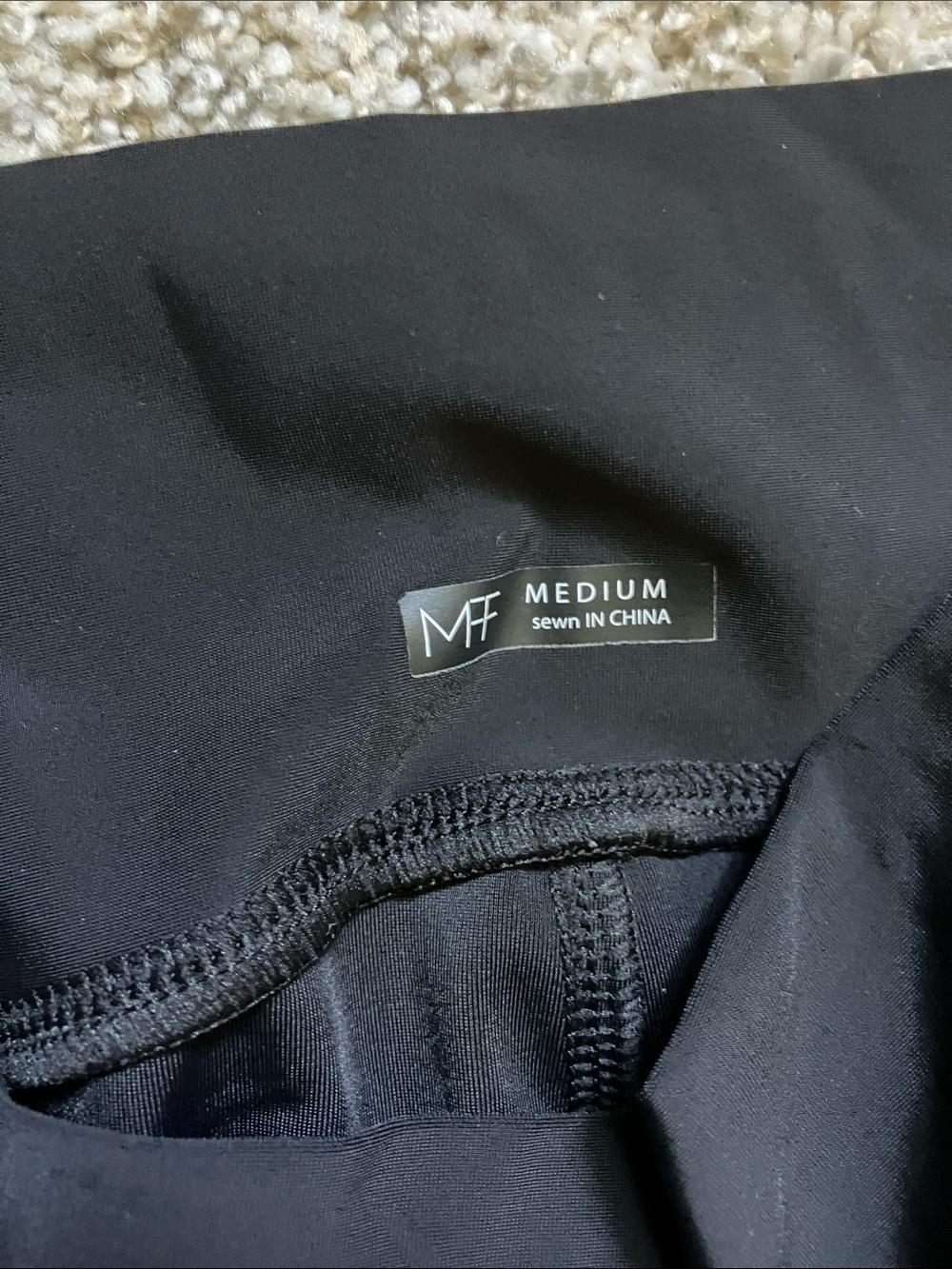 Women’s Black Bike Shorts - Picture 3 of 7